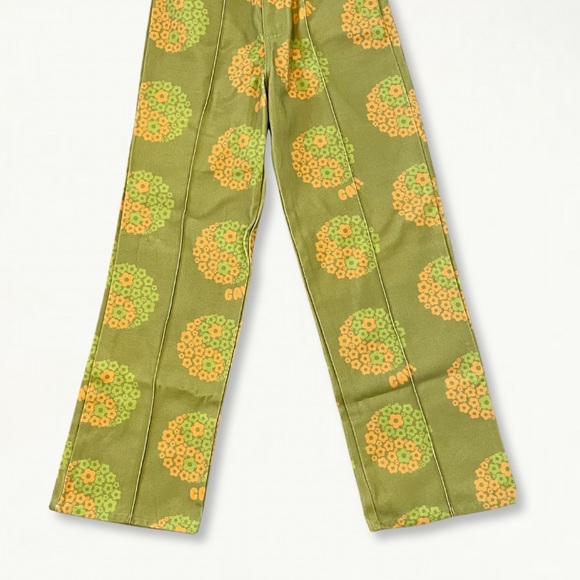 Lisa Says Gah UO Exclusive Printed Robyn Jean Colorful Flower Power Ying Yang - Picture 8 of 13